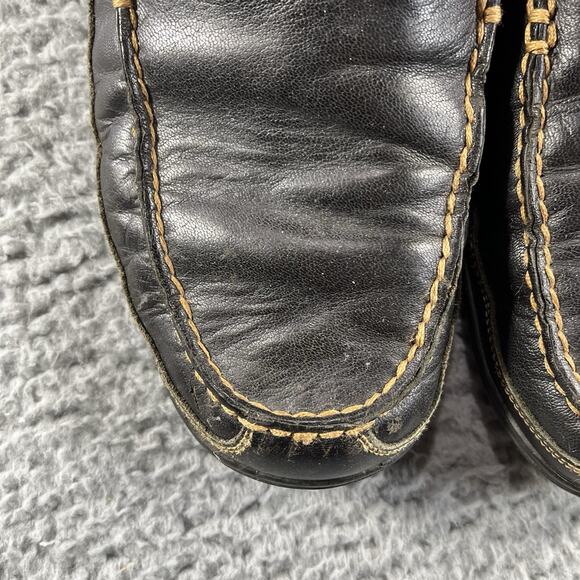 Cole Haan Shoes Mens 11 W Brown Leather Loafer Comfort Tucker Venetian Slip On - Picture 5 of 13